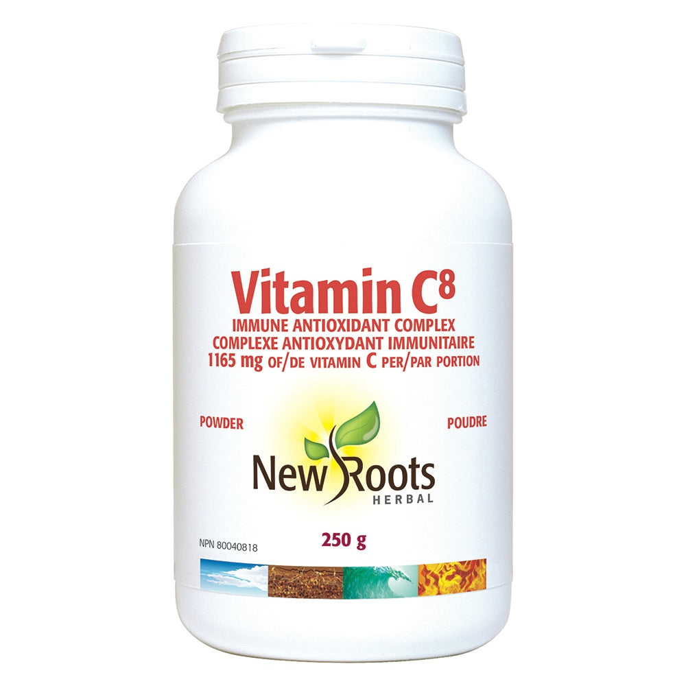 New Roots Vitamin C8 (250g) - Lifestyle Markets